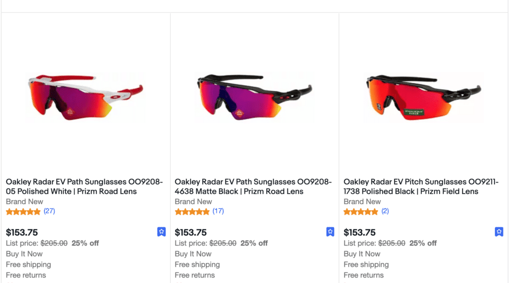 Oakley Sunglasses  50% Off Lens + Free Shipping