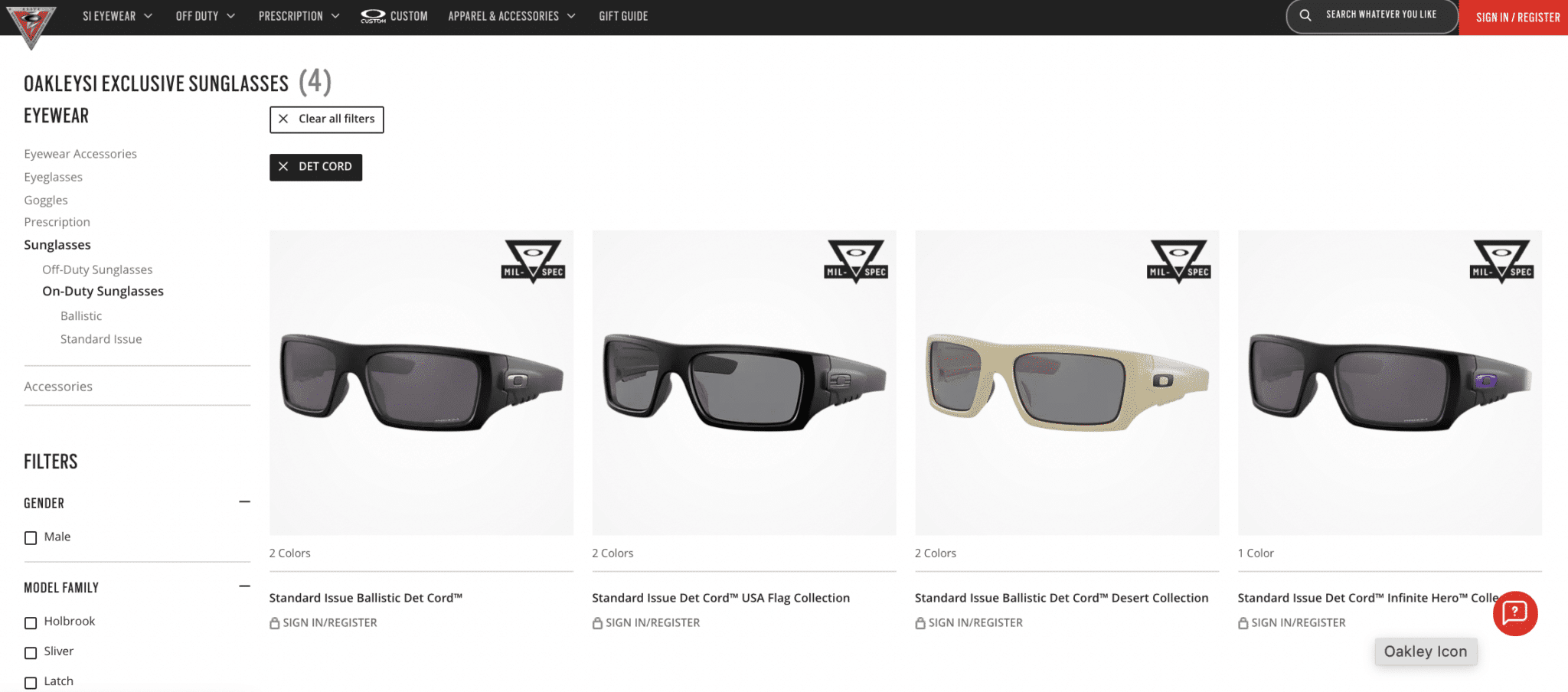 Oakley Det Cord Sunglasses Military Review & Guide