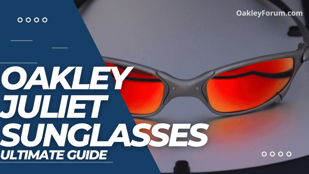 Oakley Juliet Polished JB024324 Blue Iridium Sunglasses Hammerstem
