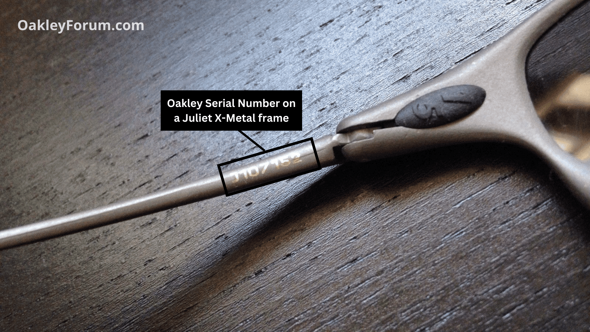 How to Identify an Oakley Serial Number [& Model Lookup]